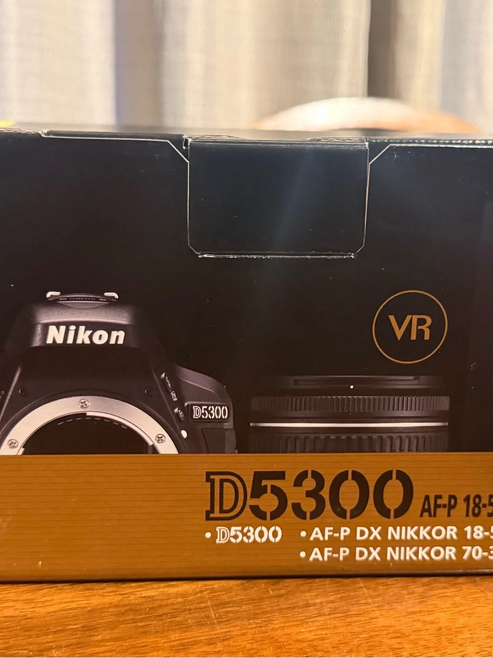 Nikon Black DSLR Camera Kit with Dual Lenses and Charger